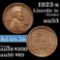 1923-s Lincoln Cent 1c Grades Select AU