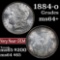 1884-o Morgan Dollar $1 Grades Choice+ Unc