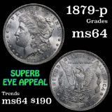 1879-p Morgan Dollar $1 Grades Choice Unc