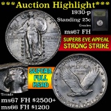 ***Auction Highlight*** 1930-p Standing Liberty Quarter 25c Graded GEM++ FH By USCG (fc)