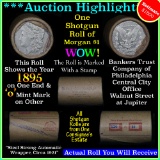 ***Auction Highlight*** Morgan dollar roll ends 1895 & 'o', Better than average circ (fc)