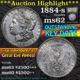 ***Auction Highlight*** 1884-s Morgan Dollar $1 Graded Select Unc By USCG (fc)