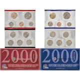 2000 20 piece United States Mint Set with Sacagawea Dollar in original Government packaging