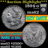 ***Auction Highlight*** 1894-o Morgan Dollar $1 Graded Select Unc By USCG (fc)