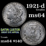 1921-d Morgan Dollar $1 Grades Choice Unc