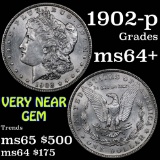 ***Auction Highlight*** 1902-p Morgan Dollar $1 Grades Choice+ Unc (fc)