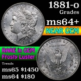 1881-o Morgan Dollar $1 Grades Choice+ Unc