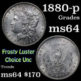 1880-p Morgan Dollar $1 Grades Choice Unc