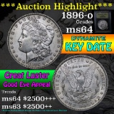 ***Auction Highlight*** 1896-o Morgan Dollar $1 Graded Choice Unc By USCG (fc)