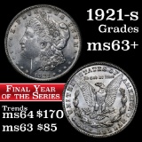 1921-s Morgan Dollar $1 Grades Select+ Unc