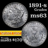 1891-s Morgan Dollar $1 Grades Select Unc