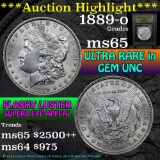 ***Auction Highlight*** 1889-o Morgan Dollar $1 Graded GEM Unc By USCG (fc)