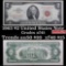 1963 $2 Red seal United States note Grades xf+