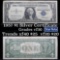 **Star Note  1957 $1 Blue Seal Silver Certificate Grades vf++