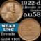 1922-d Lincoln Cent 1c Grades Choice AU/BU Slider