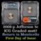 2006-p Jefferson Nickel 5c Graded ms67 By ICG