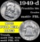 1949-d Franklin Half Dollar 50c Grades Select Unc+ FBL