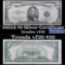 1953A $5 Blue Seal Silver certificate Grades vf, very fine