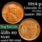 1914-p Lincoln Cent 1c Grades Choice+ Unc RD