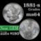 1881-o Morgan Dollar $1 Grades Choice Unc