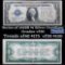 1928B $1 Blue Seal Silver Certificate Sigs Woods/Mills Grades vf++