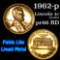 1962-p Lincoln Cent 1c Grades Gem ++ Proof Red