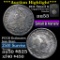 ***Auction Highlight*** 1811 Small 8 Capped Bust Half Dollar 50c Graded Select AU by USCG (fc)