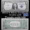 1957A $1 Blue Seal Silver Certificate Grades Choice AU/BU Slider