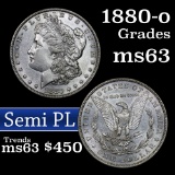 1880-o Morgan Dollar $1 Grades Select Unc