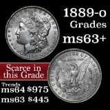 1889-o Morgan Dollar $1 Grades Select+ Unc