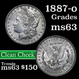 1887-o Morgan Dollar $1 Grades Select Unc