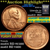 ***Auction Highlight*** 1919-s Lincoln Cent 1c Graded Select+ Unc RD by USCG (fc)
