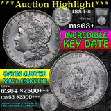 ***Auction Highlight*** 1884-s Morgan Dollar $1 Graded Select+ Unc by USCG (fc)