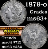 1879-o Morgan Dollar $1 Grades Select+ Unc