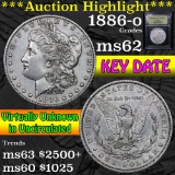 ***Auction Highlight*** 1886-o Morgan Dollar $1 Graded Select Unc by USCG (fc)