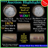 ***Auction Highlight*** Morgan dollar roll ends 1879 & 'cc', Better than average circ (fc)