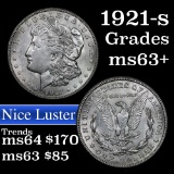 1921-s Morgan Dollar $1 Grades Select+ Unc