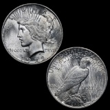 1923-p Peace Dollar $1 Grades Select Unc