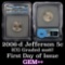 2006-d Return to Monticello Jefferson Nickel 5c Graded ms67 by ICG