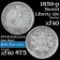 1859-p Seated Liberty Dime 10c Grades xf