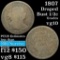 1807 Draped Bust Half Cent 1/2c Grades vg+