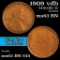 1909 vdb Lincoln Cent 1c Grades Select Unc BN