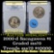 2000-d Sacagewea Golden Dollar $1 Graded ms70, Perfection By SGS