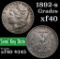 1892-s Morgan Dollar $1 Grades xf