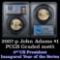 PCGS 2007-p John Adams Presidential Dollar $1 Graded ms65 By PCGS