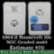 NGC 1964-d SAMPLE SLAB Roosevelt Dime 10c Graded ms65 By NGC