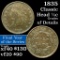 1835 Classic Head half cent 1/2c Grades xf details