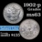 1902-p Morgan Dollar $1 Grades Select Unc