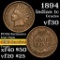 1894 Indian Cent 1c Grades vf++