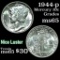 1944-p Mercury Dime 10c Grades GEM Unc